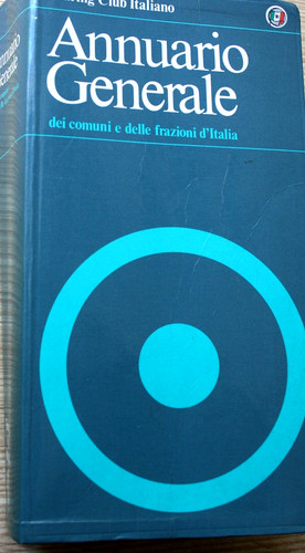 Annuario generale comuni - -, e