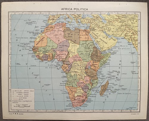Africa fisica politica - africa, e