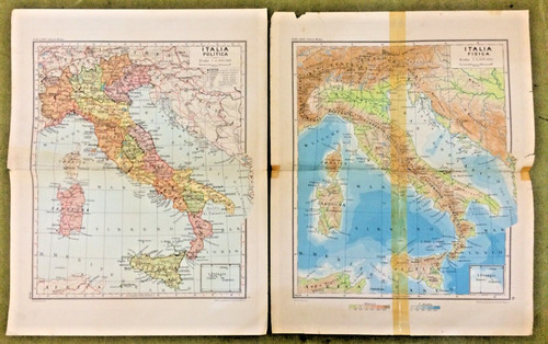 Italia fisica politica - fisica, e