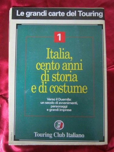 Cartina italia cento anni - cartina, di