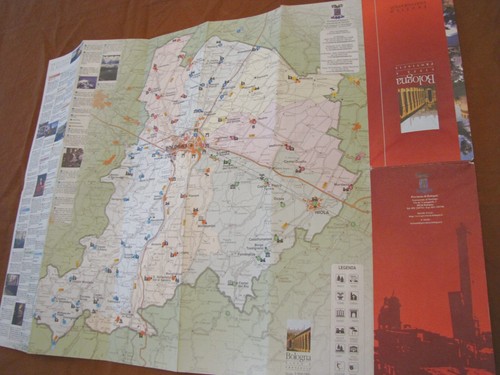 Cartina bologna città - città, e